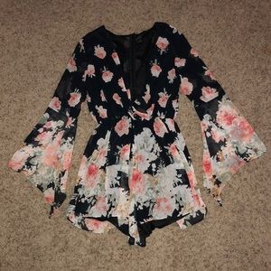 Floral romper
